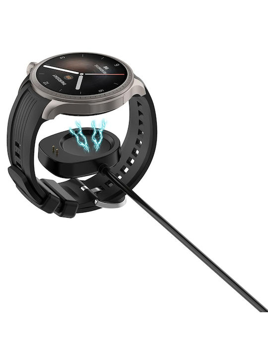Techsuit Φορτιστής για Amazfit T-Rex3, Balance Μαύρος