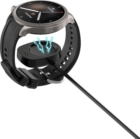 Techsuit Ladegerät für Amazfit T-Rex3, Balance Schwarzς