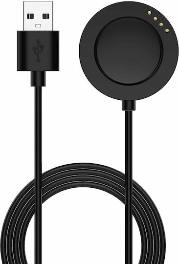 Techsuit Зарядно за Xiaomi Watch S4 Sport Черен