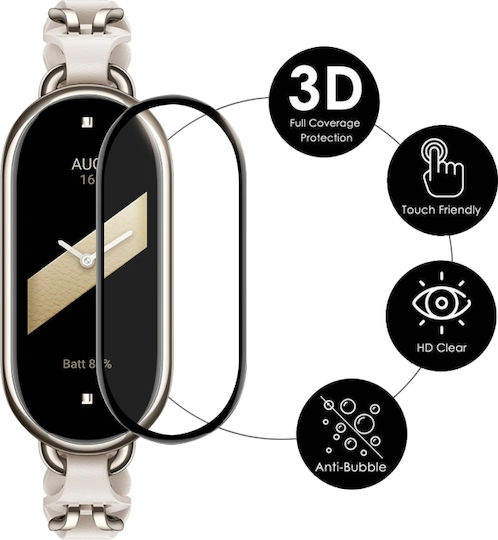 Hat-prince 3d Full Coverage Soft Displayschutzfolie für das Huawei Band 8 1Stück SYA002197301