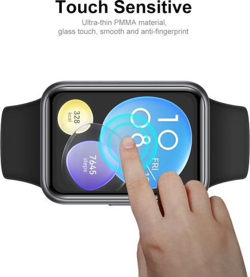 Hat-prince 3d Full Coverage Soft Displayschutzfolie für das Huawei Watch Fit 1Stück SYA001880401