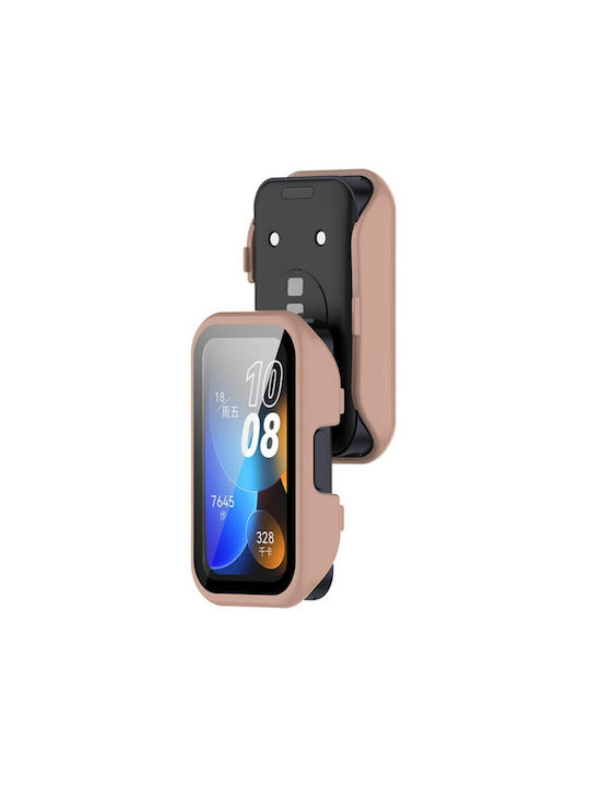 Plastic Case In Pink Color Huawei Band 8 Huawei Band 9