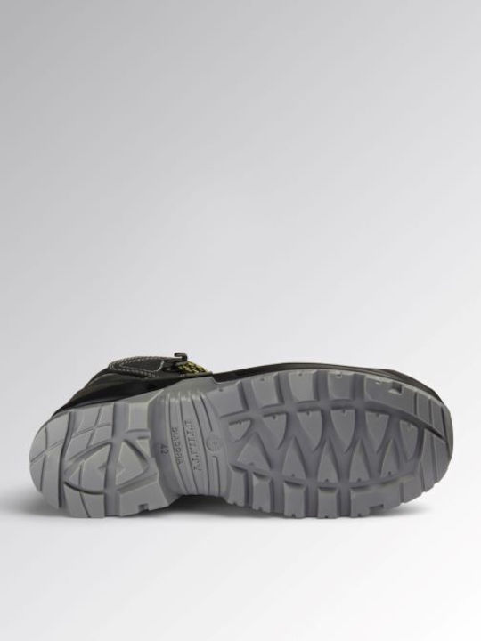 Utility Diadora Αδιάβροχο Μποτάκι Ασφαλείας Μαύρο Classic Mid S3s Fo Sc Lg Sr En Iso 20345:2022 181021