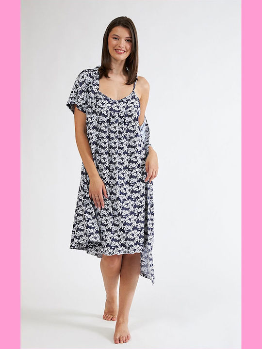 Harmony Sommer Damen Robe Harmony Blue