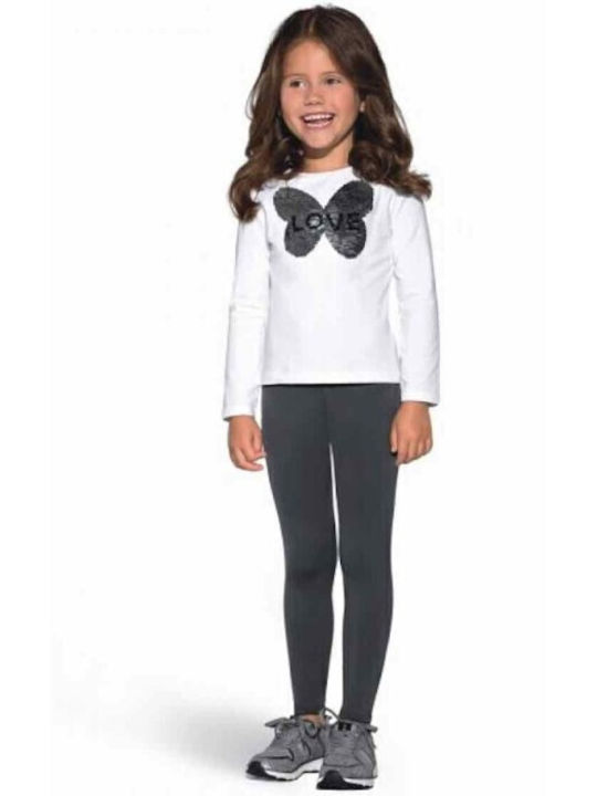 Kinder Leggings Lang pink