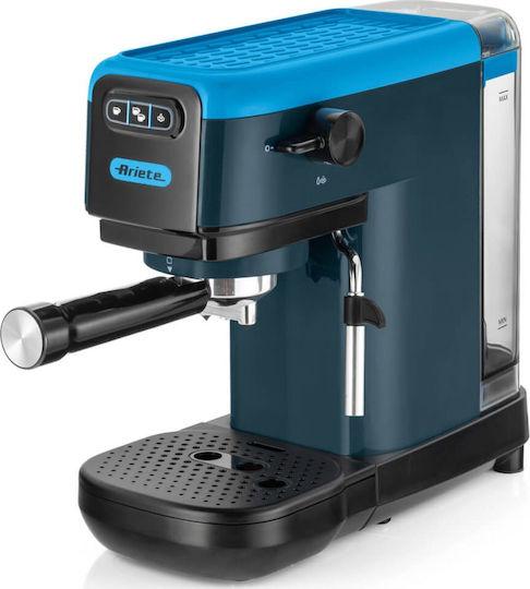 Ariete 1399/18 Μηχανή Espresso 1300W Πίεσης 15bar Μπλε