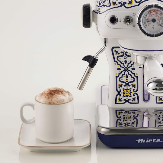 Ariete Capri 1389/1C Espresso Coffee Machine 850W Pressure 15bar White M13891CAR0