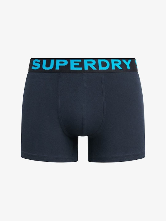 Ανδρικά Μποξεράκια Black, Eclipse Navy 2Pack