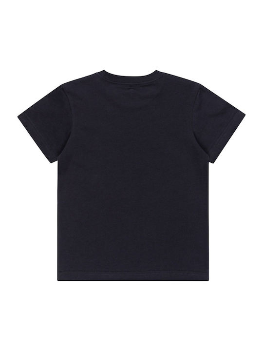 Kids' T-shirt Dark Navy Times Up