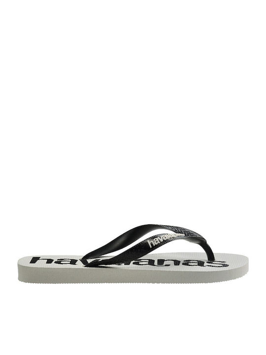 Top Logomania 2 Herren Flip Flops Weiße