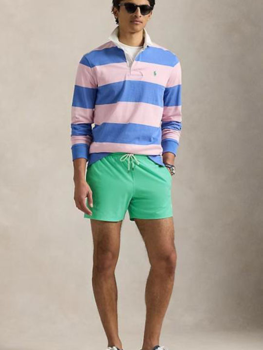 Traveler Men's Swimwear Shorts Sunset Green
