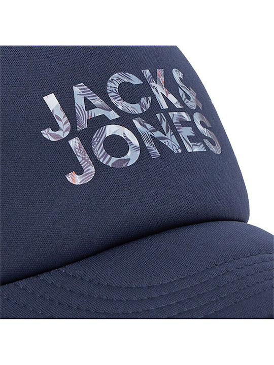 Jack&jones Jacdrew Trucker Cap Μπλε