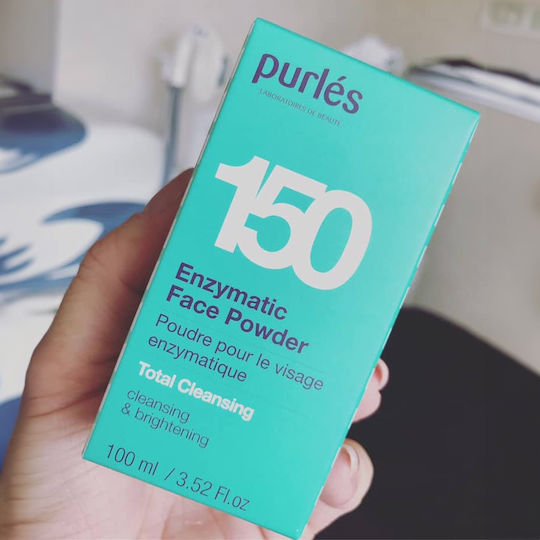 Purlés Enzymatic Cleansing Powder Пяна Почистване Лице за Акнеична Кожа 100мл