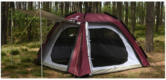 Keumer Automatic Camping Tent Beige 3 Seasons for 3 People 80x20cm