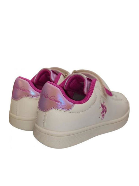 Kinder Sneakers mit Klettverschluss Weiß