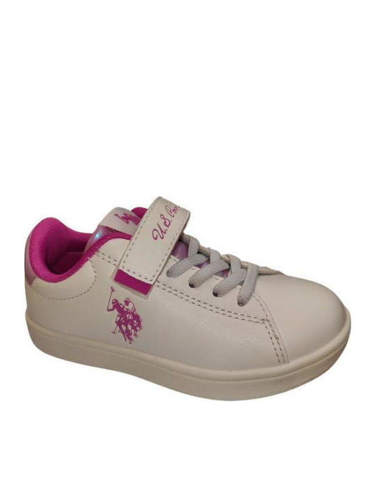 Kinder Sneakers mit Klettverschluss Weiß