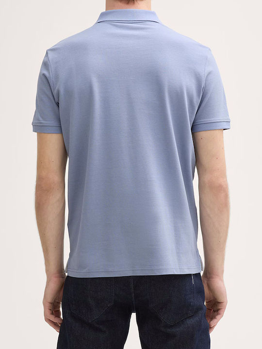 Basic Polo Μπλούζα Κοντομάνικη Steel Blue