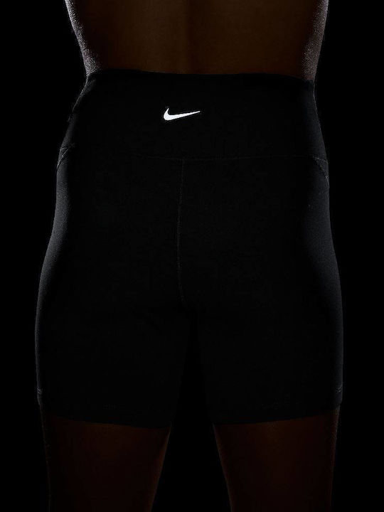 Hj3646-010 Nike One Dri-Fit High-Waisted 5in Shorts Nvy Black Colour