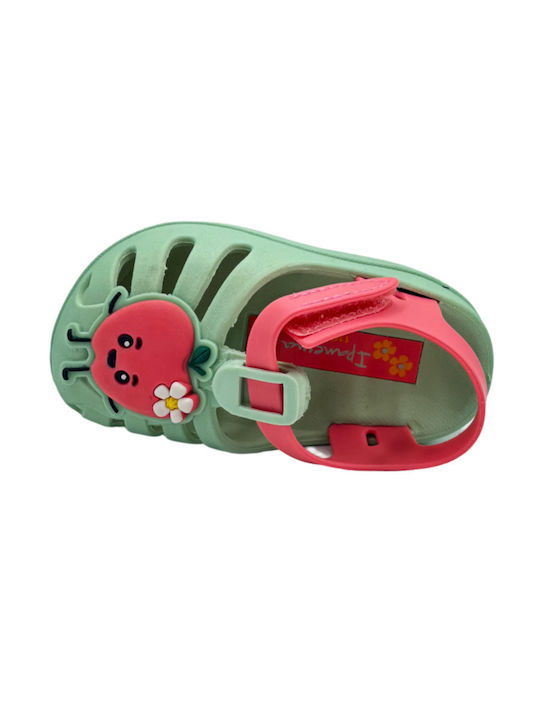 Summer Children's Anatomical Beach Shoes Turquoise