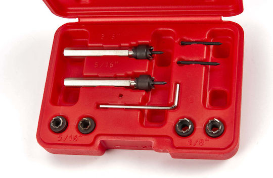 Spot Weld Drill Bit Set - 9 Pieces Hbm
