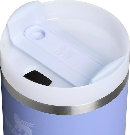 Stanley Quencher H2.0 FlowState Ποτήρι Θερμός Ανοξείδωτο BPA Free 590ml Hydrangea με Καλαμάκι