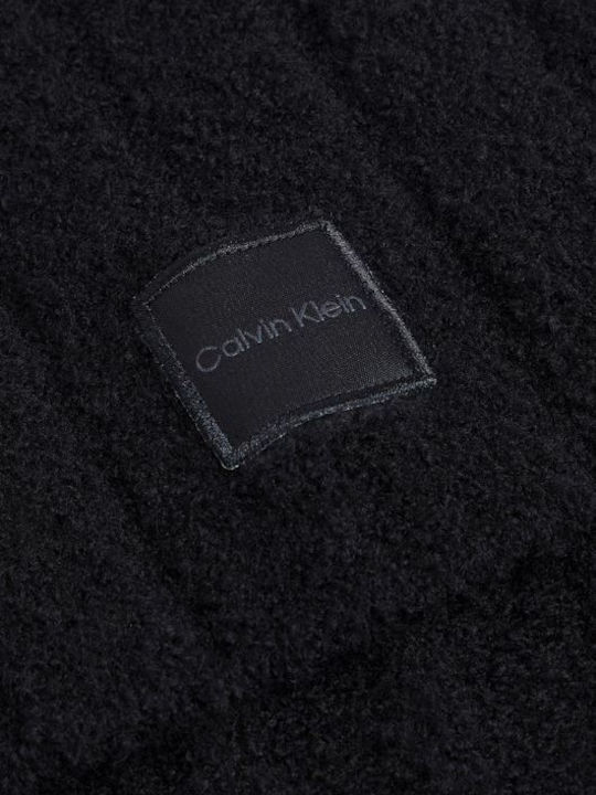 Calvin Klein Scarf K60k612608 Beh Black Os Color Black Size Os