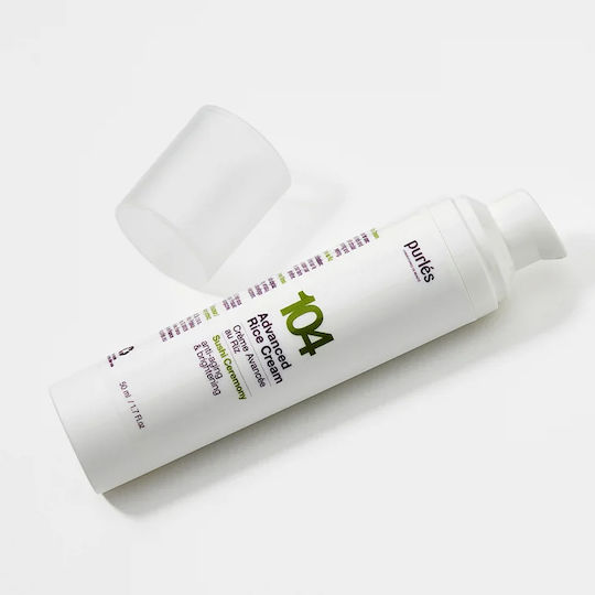 Purlés 104 Advanced Orez Light Cremă de Față Hidratare și Reconstrucție împotriva Acnee cu Orez și Vitamina E 50ml
