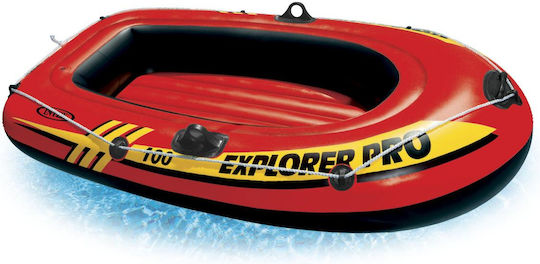 Intex Explorer Pro 100 Inflatable Boat for 1 Person Red 160x94cm