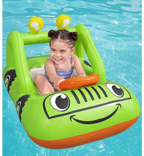 Bestway Children's Inflatable Boat Green 92x61cm Car