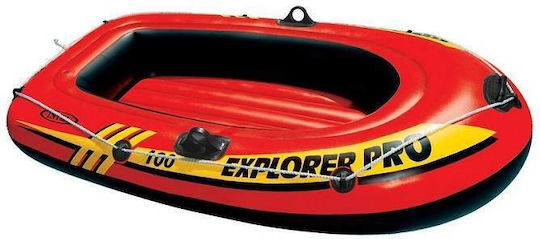Intex Εxplorer Pro 200 Φουσκωτή Βάρκα 2 Ατόμων Πορτοκαλί 196x102εκ.