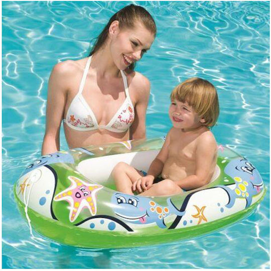 Bestway Children's Inflatable Boat 102x69cm (Μiscellaneous Colors)