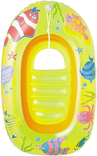 Bestway Children's Inflatable Boat Light Blue 112x71cm