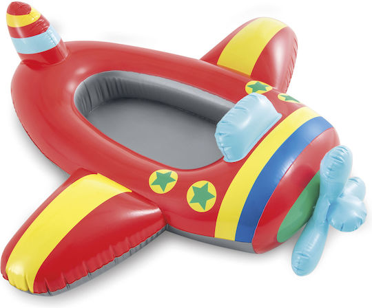 Intex Pool Cruisers Παιδική Φουσκωτή Βάρκα Κίτρινη 117x76εκ. Ψάρι