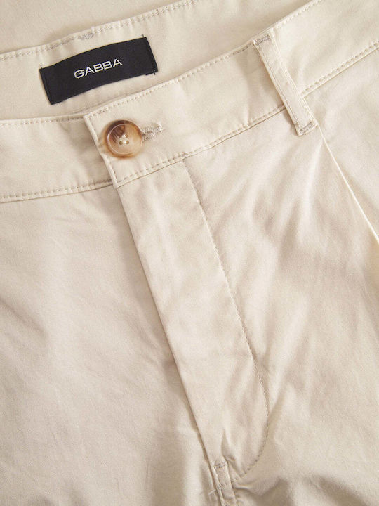 Pantaloni Elastic Beige