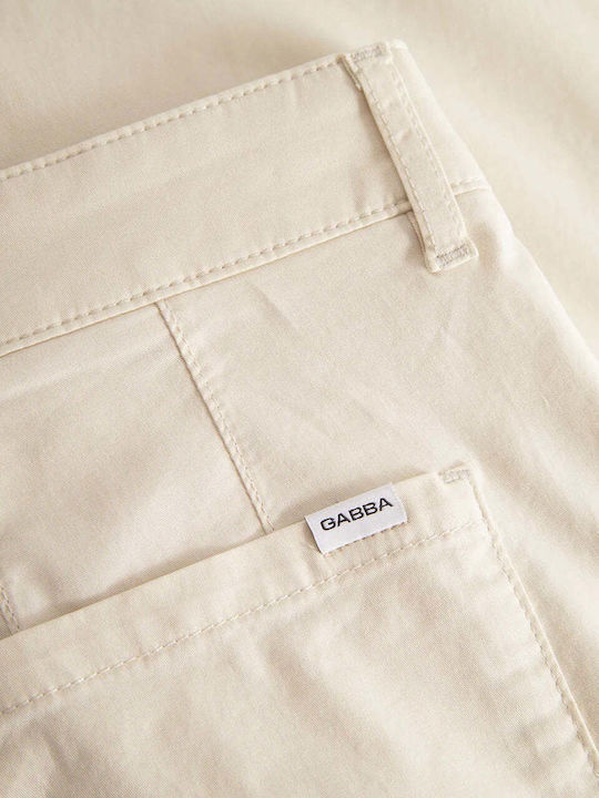 Pantaloni Elastic Beige