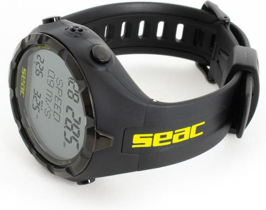 Seac Diving Watch Apnea Hr Black/Yellow