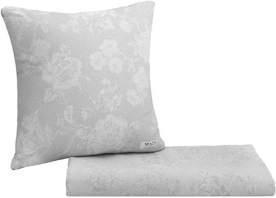 Madi Azalith Armchair Throw 170x180cm Gray