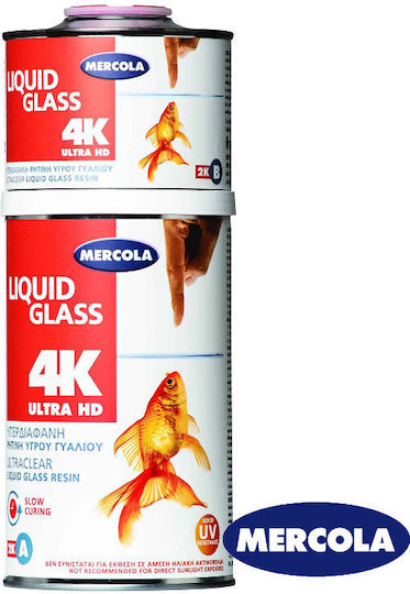 Mercola 4K Ultra HD Ρητίνη Δύο Συστατικών UV Resistant 1kg