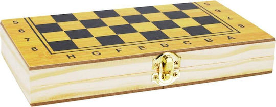 Mega Creative Holz-Spielsteine für Backgammon 7.62cm