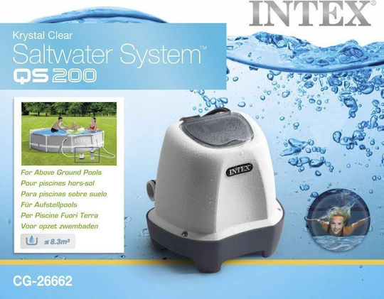 Intex Krystal Clear Saltwater System Swimming Pool Chlorinators