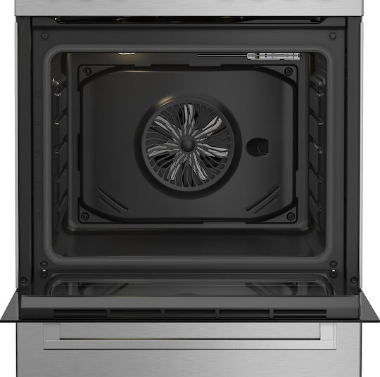 Beko Cooker 66lt W60cm. Inox