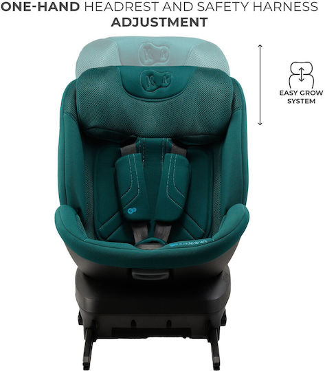 Kinderkraft Xpedition 3 Детско Столче за Кола i-Размер с Isofix Зелен
