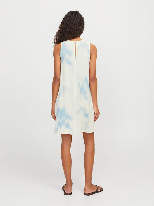 Summer Mini Dress Light Blue