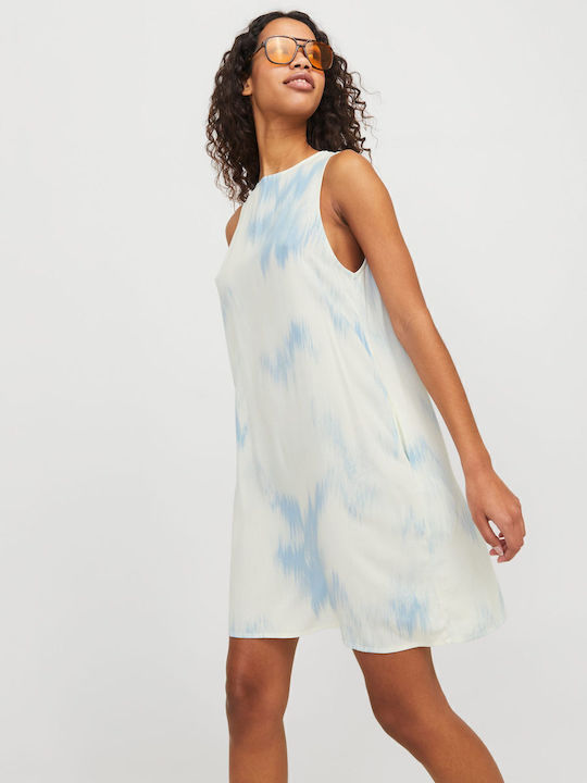 Summer Mini Dress Light Blue