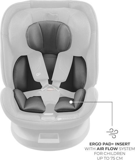 Kinderkraft Xpedition 3 Детско Столче за Кола i-Размер с Isofix Сив