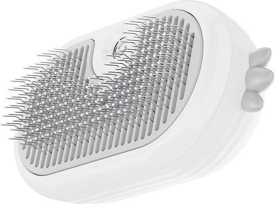Rojeco Cat Steam Brush Massage Function White