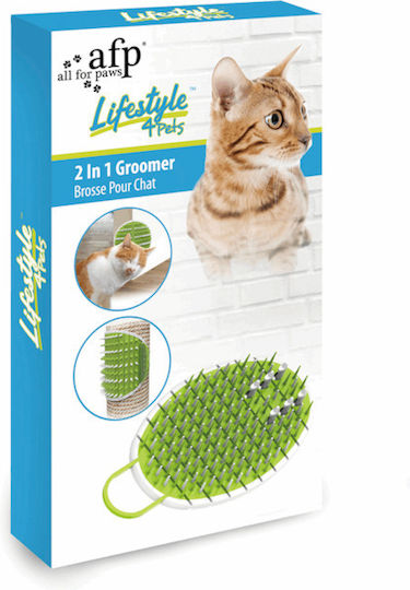 All For Paws Βούρτσα Γάτας 2 In 1 Groomer