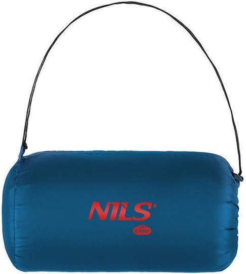 Nils Sleeping Bag Μονό Καλοκαιρινό Nc2002 Blue And Red