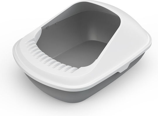 Pet Interest Cat Toilet Closed Gray L56 x W42 x H26.5cm
