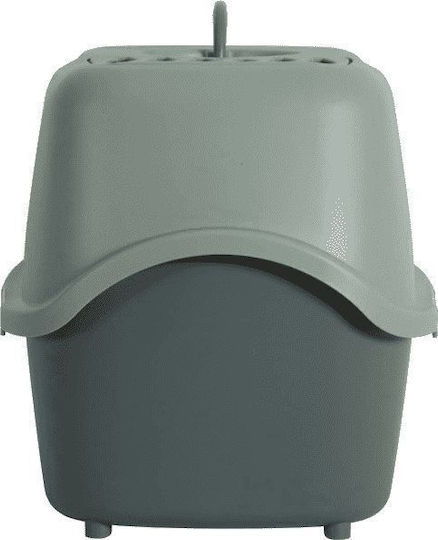 Zolux Cat Toilet Closed with Filter Green L56 x W40 x H40cm